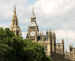 Big Ben and Westminster in London